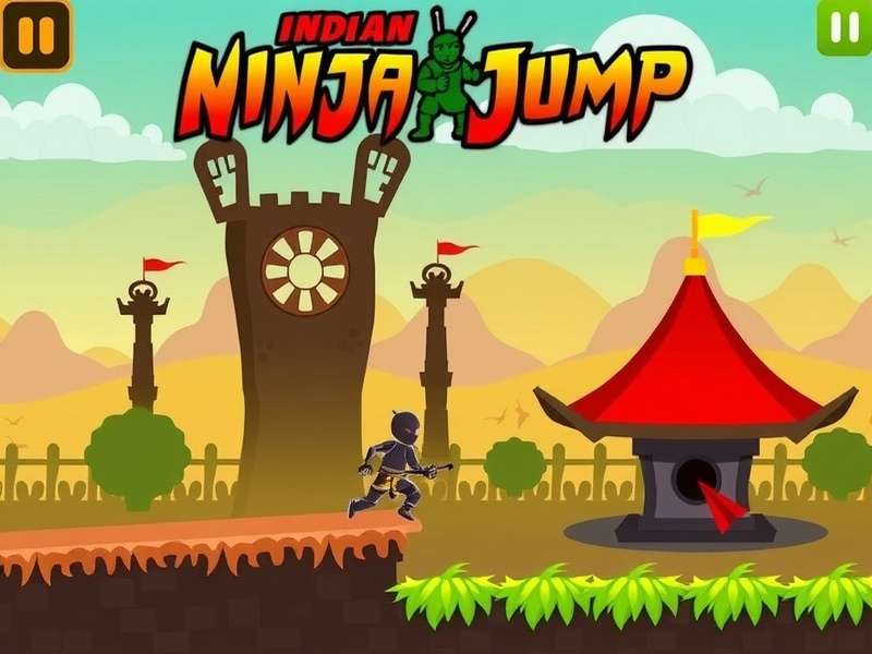 Indian Ninja Jump Gameplay Mechanics